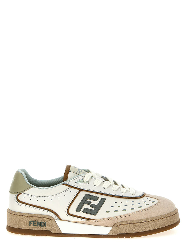 Fendi Fendi Match Sneakers - Beige | 188cd1126b1bd49a237526f62167cc03714a615f