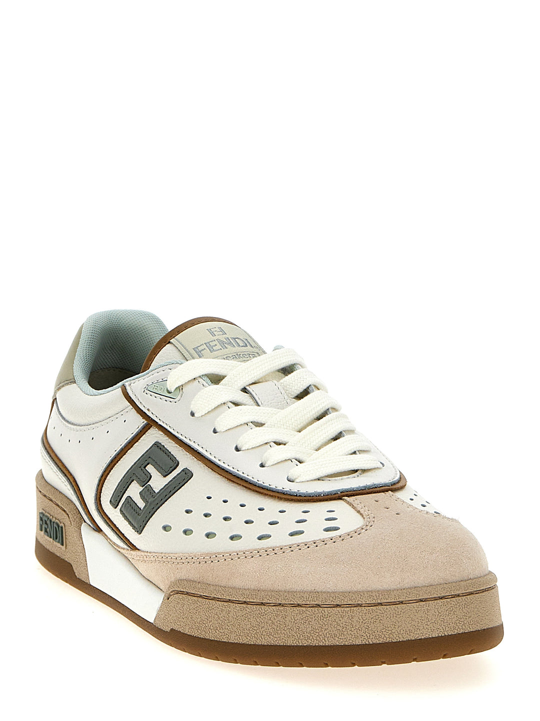 Fendi Fendi Match Sneakers - Beige | e6a3df6dcd50b9726a21b75bf613e864859123c4