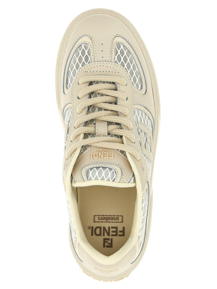 Fendi Fendi Match Sneakers - Beige | 4a971d7105e10d1dab4b7873102c82444b987a79