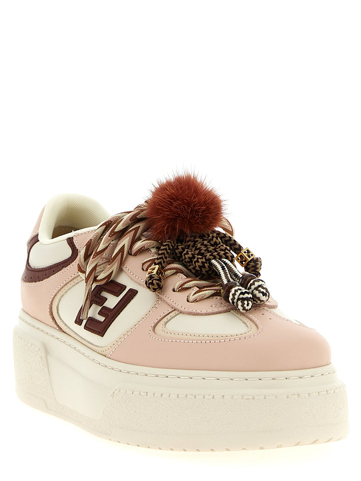 Fendi Fendi Match Sneakers - Pink | 928e512ea32b55b71461bb49ae3547521ba31ca8