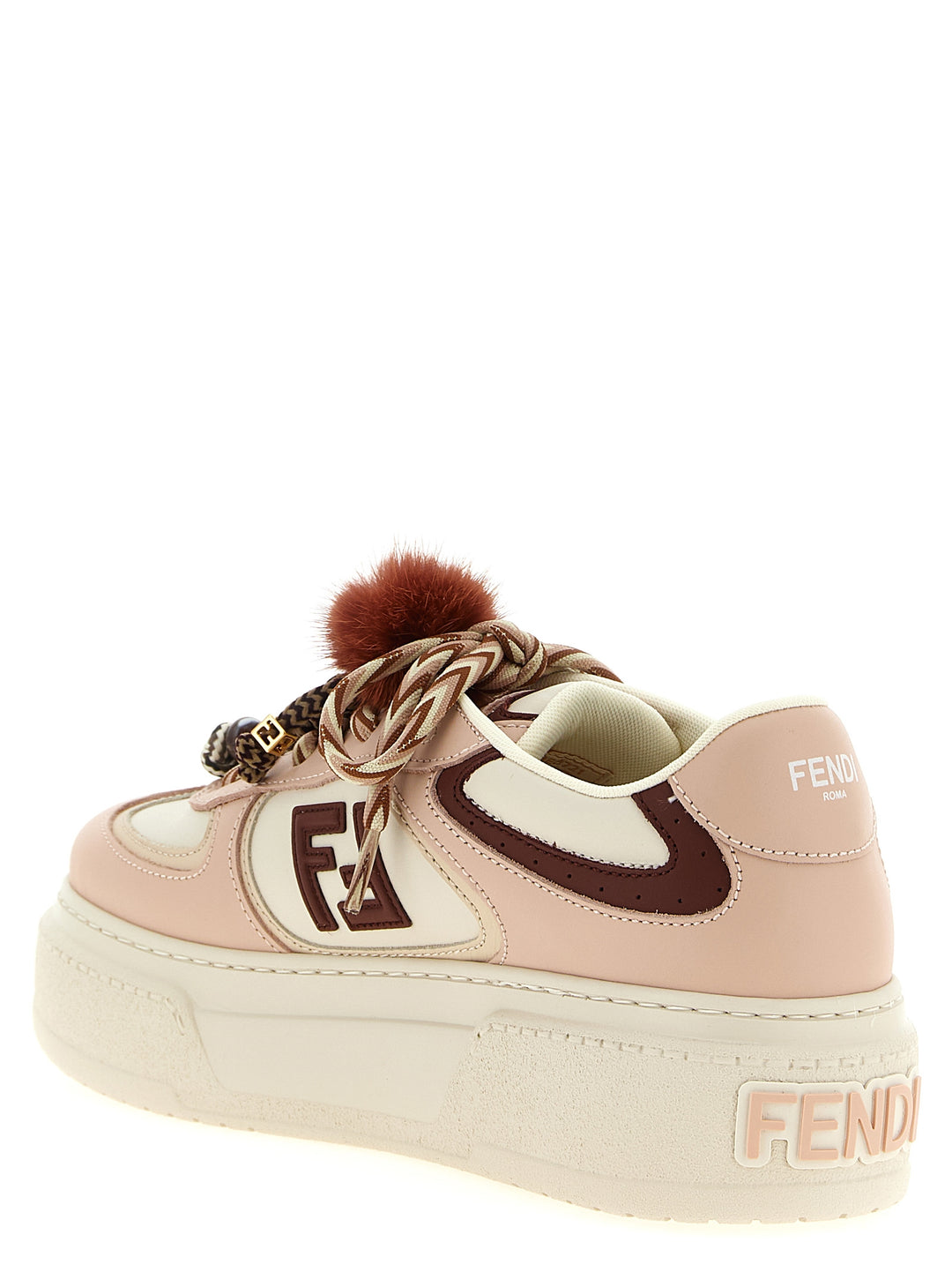 Fendi Fendi Match Sneakers - Pink | 0b834f9b2e8b5ee14d8b8a6d8d06fb37e6eb26f6