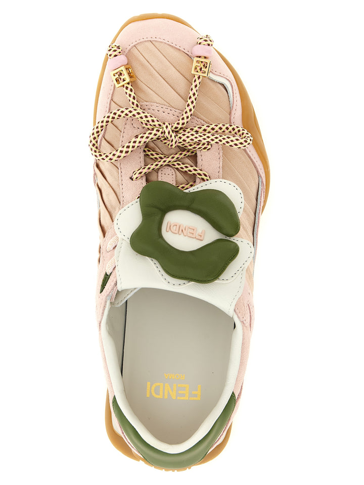 Fendi Fendi Wave Pulse Sneakers - Pink | 941cac122a9b3f7b8599fe72d86270b284e6d7a7