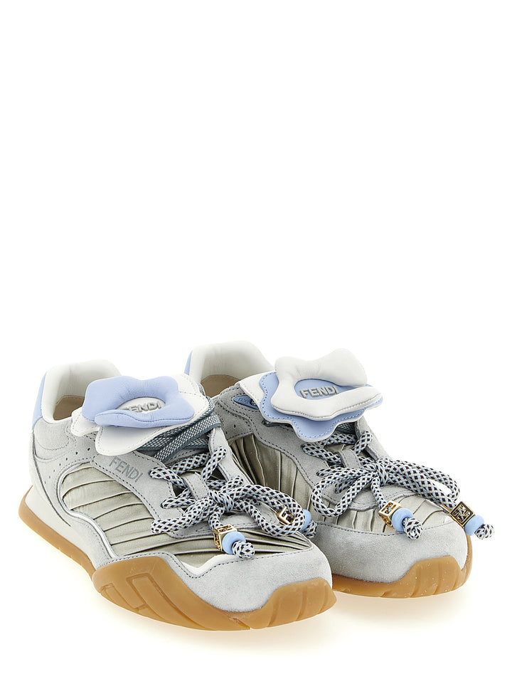 Fendi Fendi Wave Pulse Sneakers - Gray | 343c161e03177a600c14ef2a0da68d919b2776c8