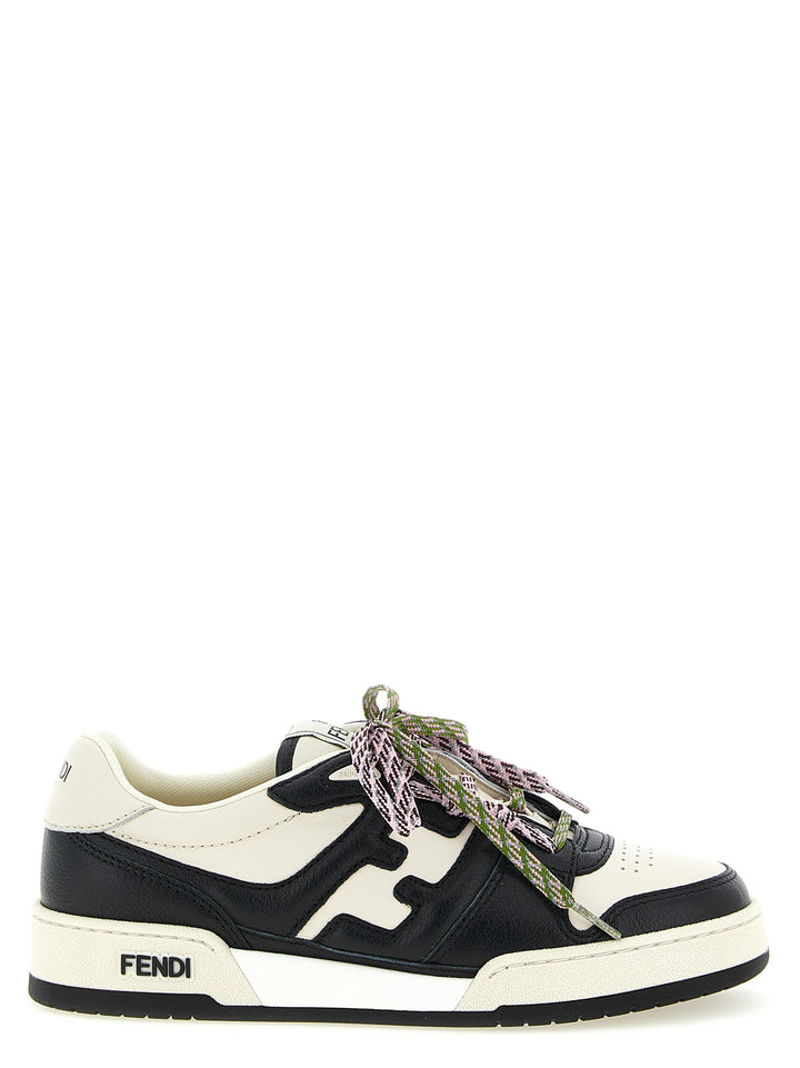 Fendi Fendi Match Sneakers - White/Black | f7341b780ef1c8d04eebd5d2a84be0232271e581