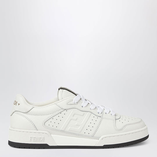 Low-Tops Match Trainers In White Leather