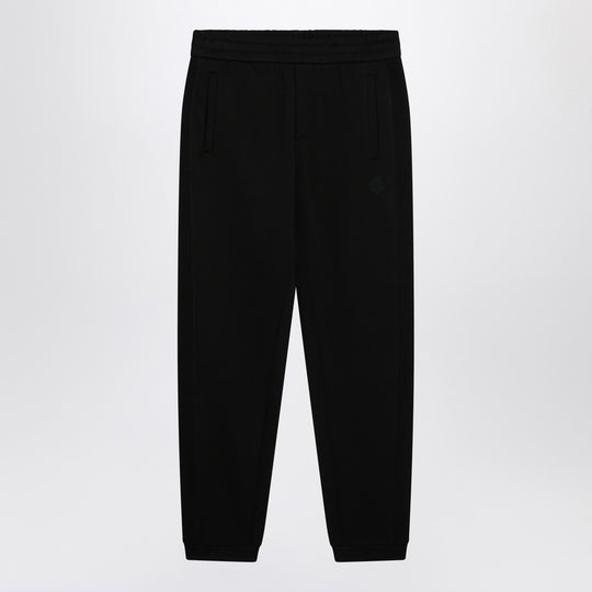 Black Cotton Jogging Pants