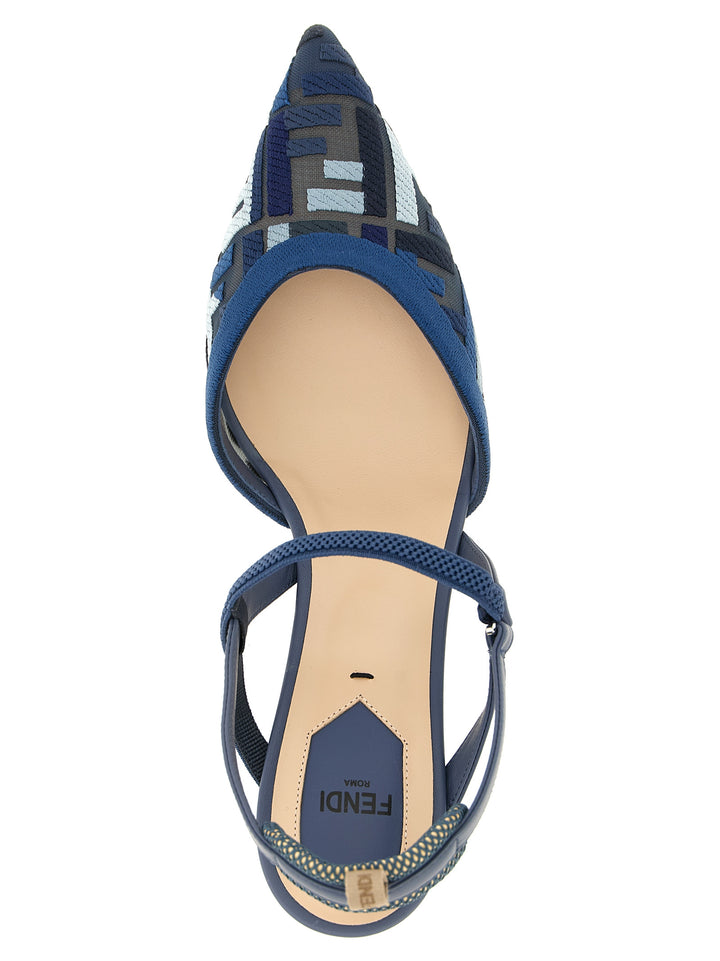 Fendi Colibrì Lite Pumps - Light Blue | 0945c0461a5912e4f2b96ec5321836319518fbf3