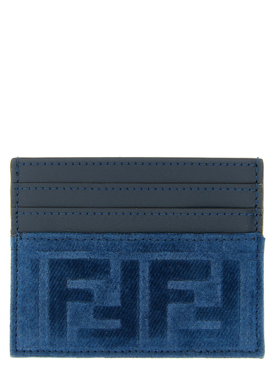 Ff Denim Card Holder Wallets And Card Holders Blue