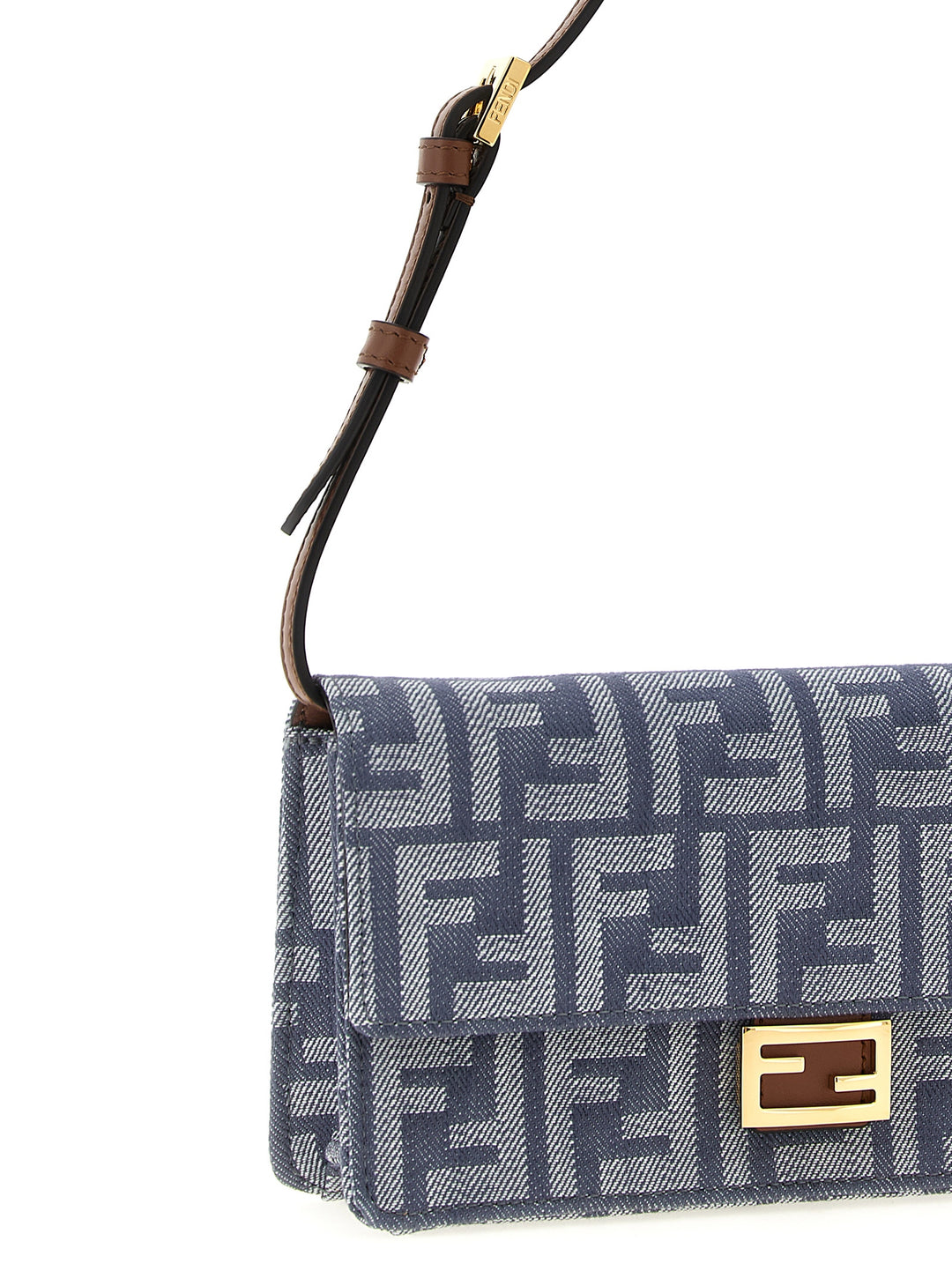 Fendi Baguette Wallets and Card Holders - Blue | 64a1ec680ab53c0c74d302eb4d3499921b82ffce