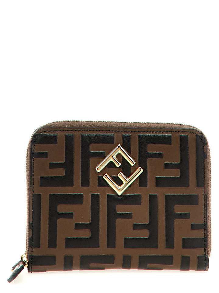 Fendi Ff Diamonds Wallets and Card Holders - Brown | 1398a72862a3384bb6696889b7ee6c087ab3ebce