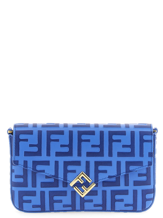 Ff Diamonds Wallets And Card Holders Blue