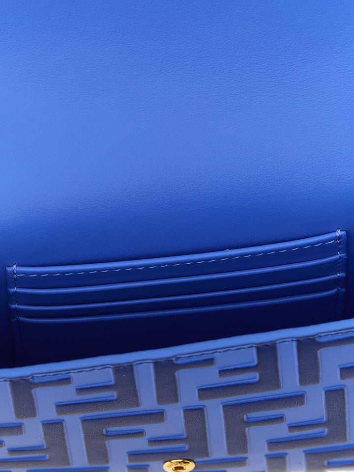 Fendi Ff Diamonds Wallets and Card Holders - Blue | cac35147263e7c8c5d78728af7036c6ef3df9979