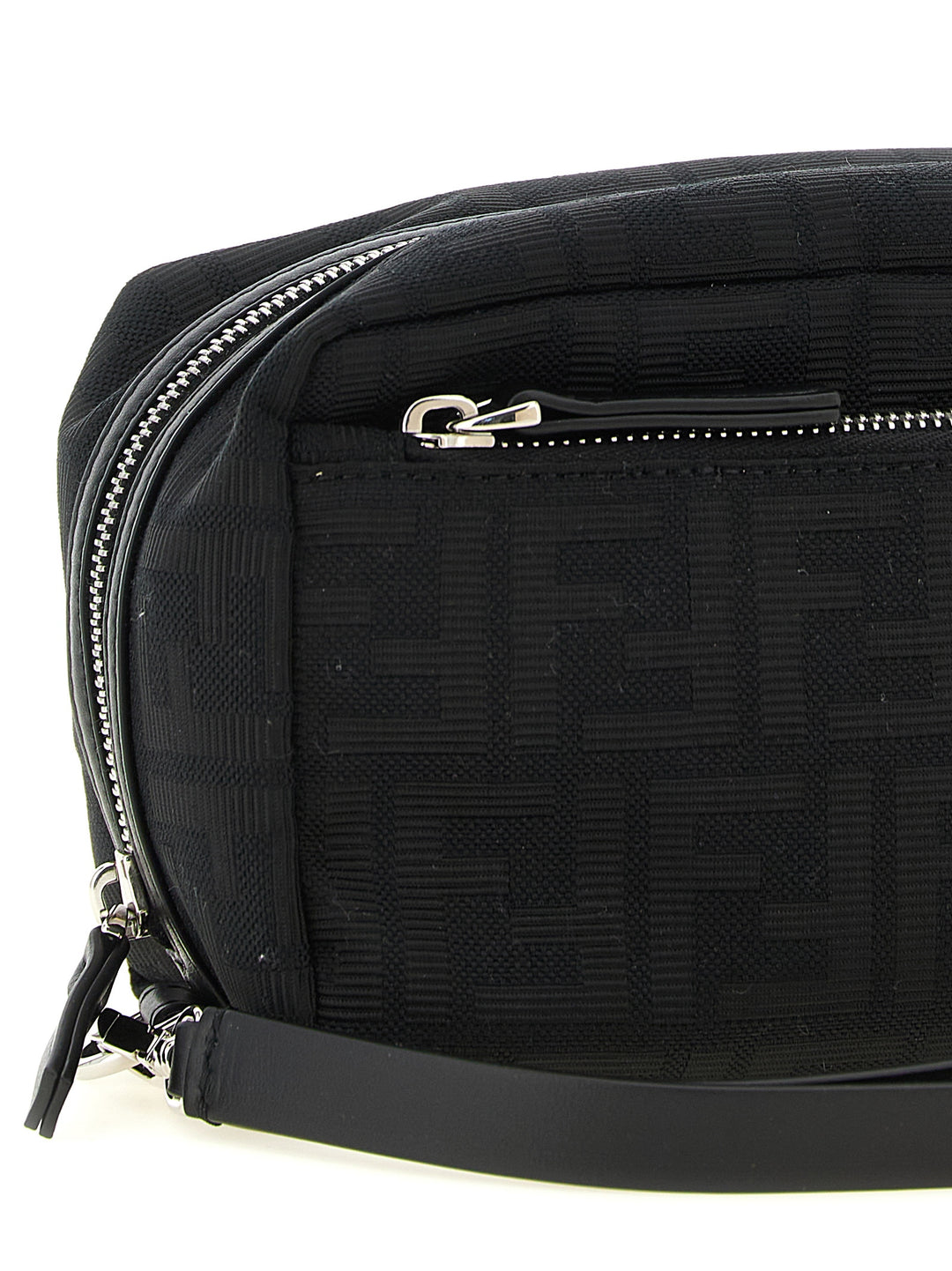 Fendi Small Double Zip Beauty - Black | b879ba83d93291db1efbd10712f5fc93bbf7d5e0