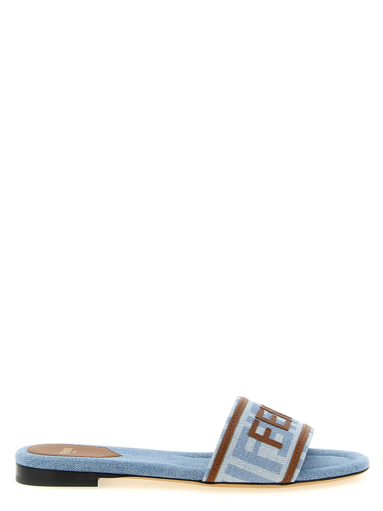 Denim Sandals Light Blue