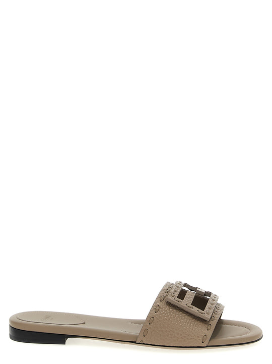 Baguette Sandals Gray