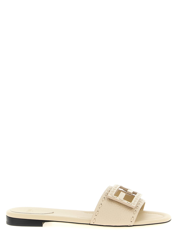 Fendi Baguette Sandals - Beige | c7e3a2ce1ec52ddd53551549d6827bd2a83902b9