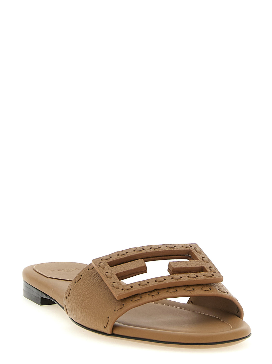 Fendi Baguette Sandals - Beige | 9e38b0368d7a7b8a15b4c0a92e7d2652f66e4e5e