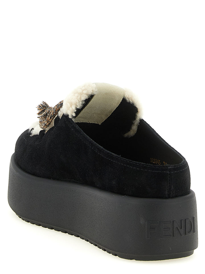 Fendi Après Chic Flat shoes - Black | 73a621529337e5e6ec514c3fb0fdfd808f87c869