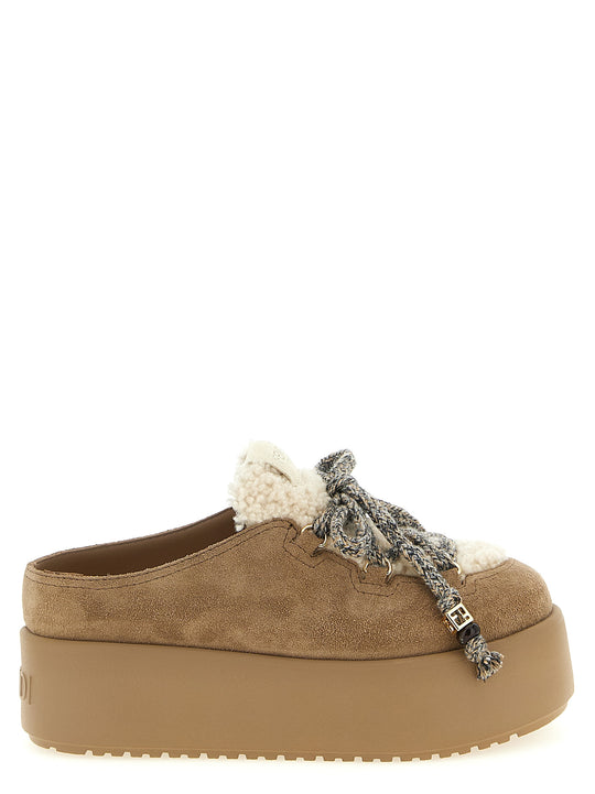 AprèS Chic Flat Shoes Beige