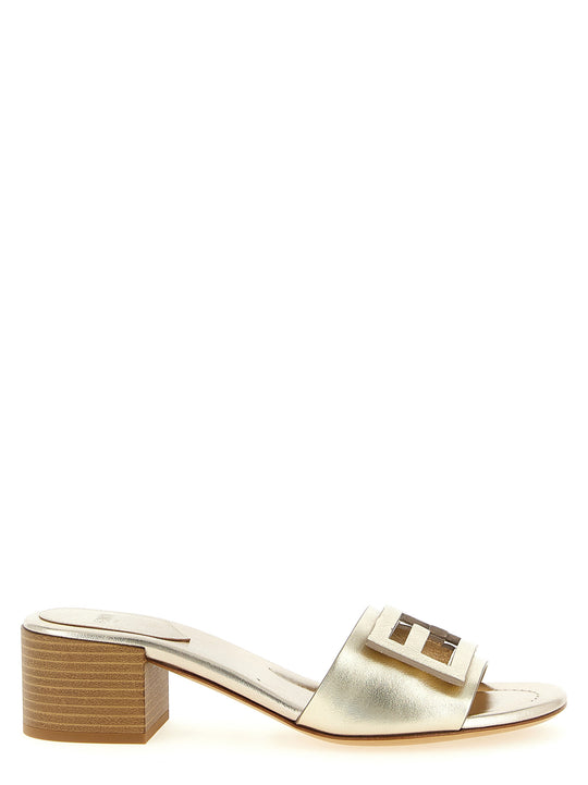 Baguette Sandals Gold