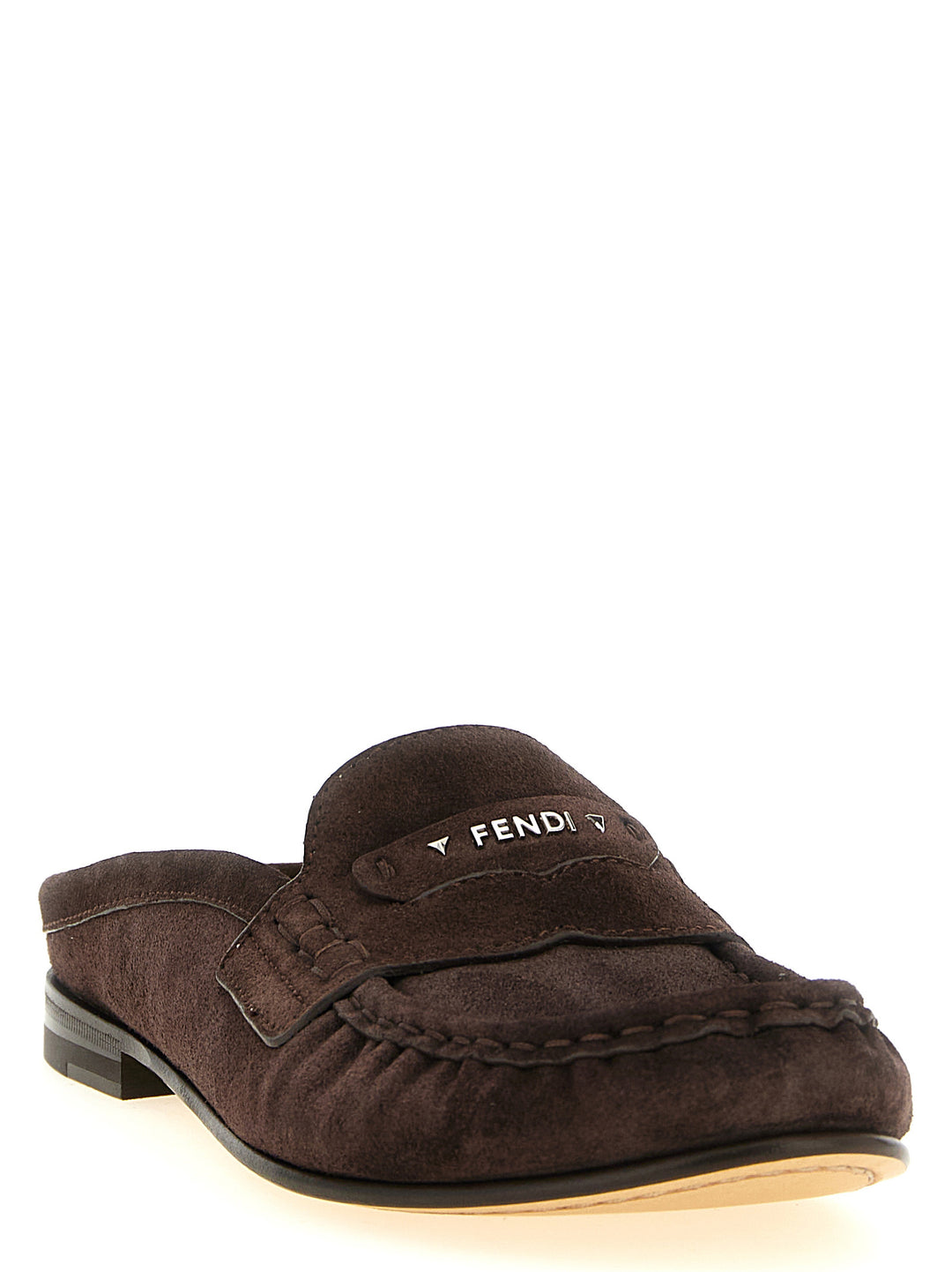 Fendi Fendi Scrunch Flat shoes - Brown | 3de565b2f9f026586c8d4b24caf0ac7ce3ef449d