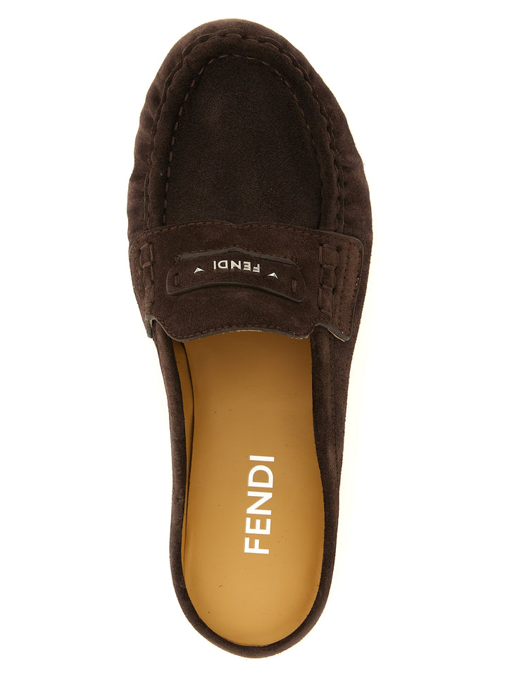 Fendi Fendi Scrunch Flat shoes - Brown | 1106782afc79114ca84f9f94279e9133bf4f4c17