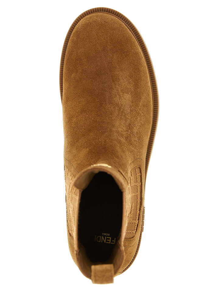 Fendi Fendi Filo Boots and Ankle Boots - Brown | 154a99dcb703542eda77d267cd0521a7df9a219b
