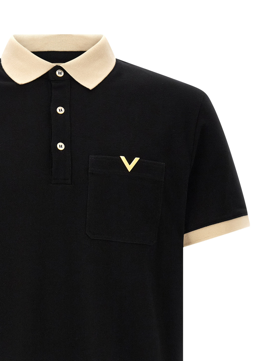 Valentino Garavani Valentino Polo - Black | dd8d8589637ee03ea354aa833d733deb11bffd02