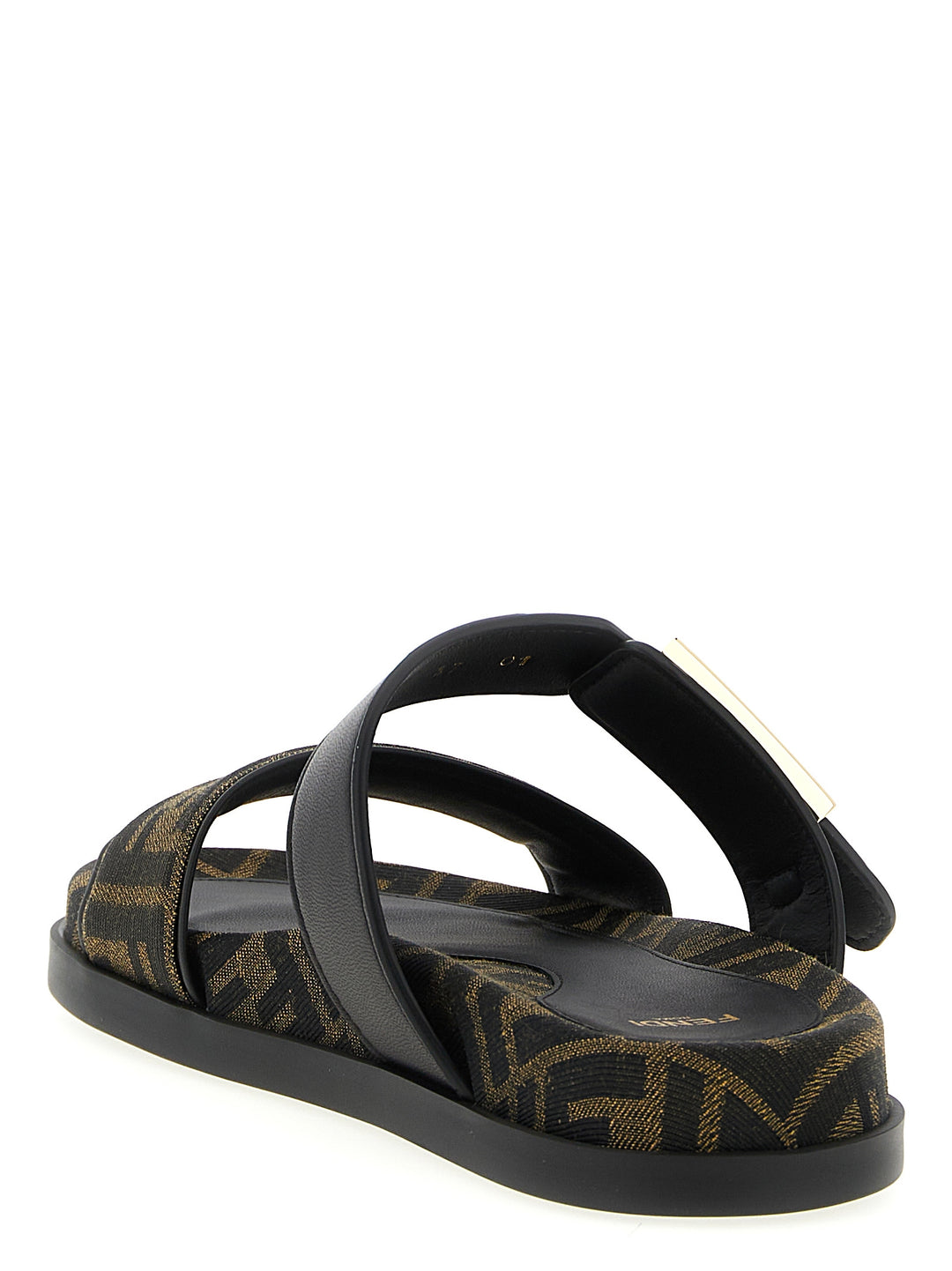 Fendi Fendi Feel Sandals - Brown | aad4d5c924cf95189a2a9629e3e78698df292c1b