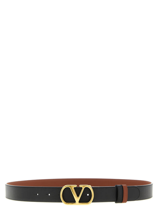 Valentino Garavani Reversible Vlogo Belt Belts Multicolor