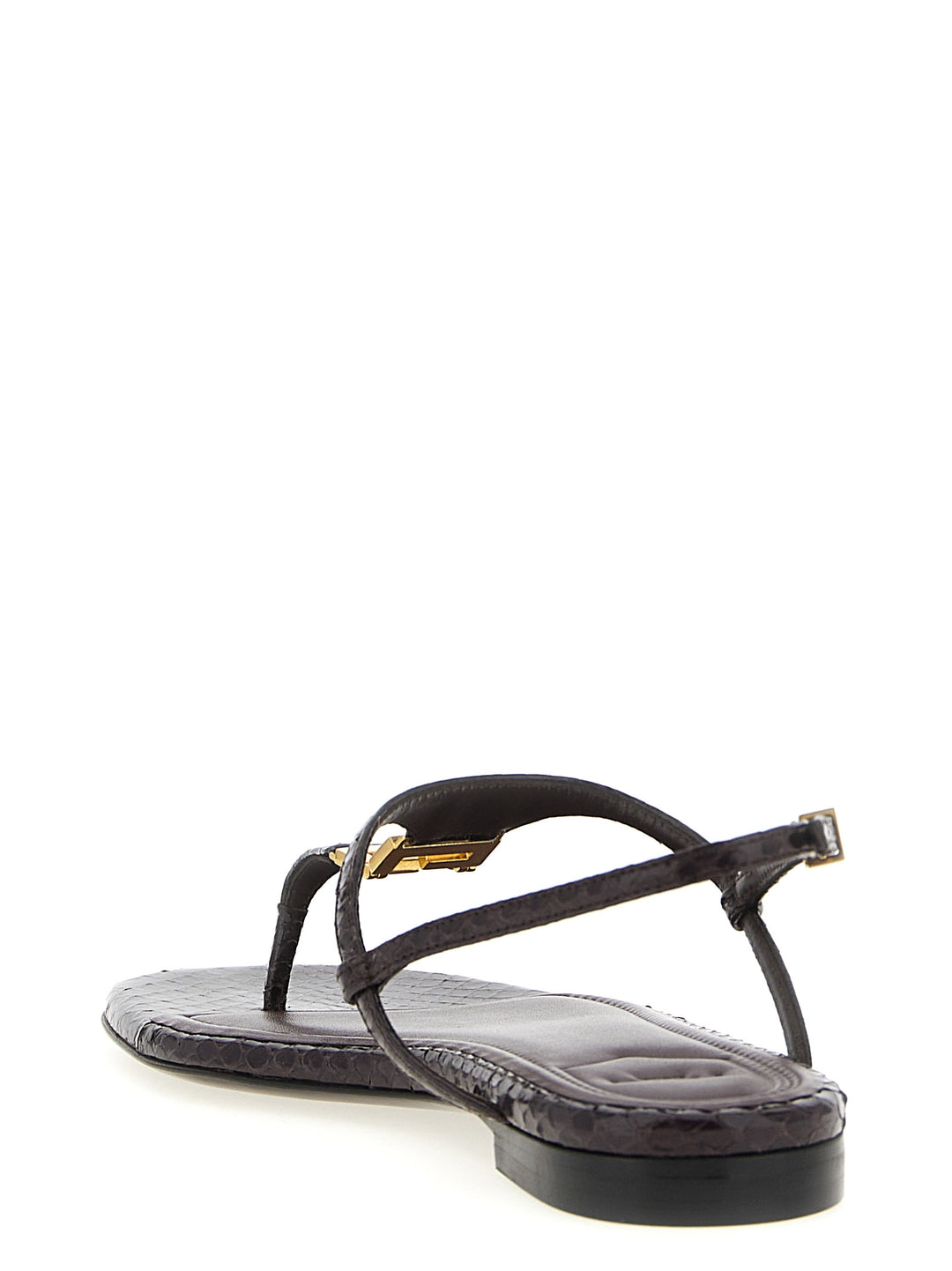 Fendi Fendi Ffold Sandals - Purple | a16e6f37136d1bf8954687ead94b8d030ec58a54