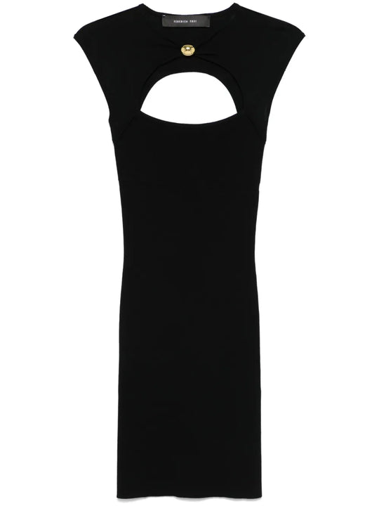 Short Dress With Cut-Out