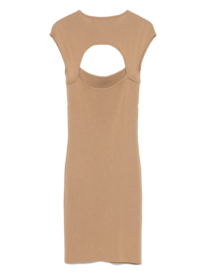 Federica Tosi Mini dresses - Brown | 23ef7feffb2802d79f884a28b9063dff532c070e