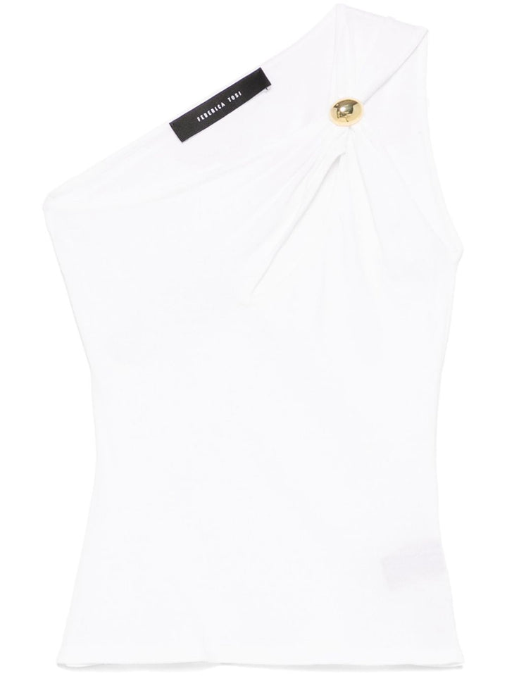 Federica Tosi Tops - White | afce82c8c136cc5ec204ea6f8e38e616b9b73e06