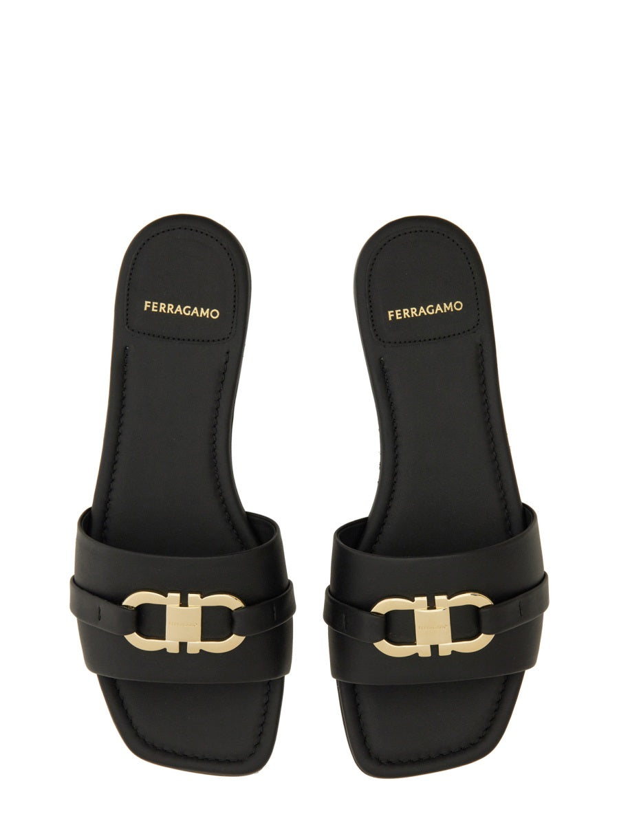 Ferragamo Sandals - Black | Wanan Luxury