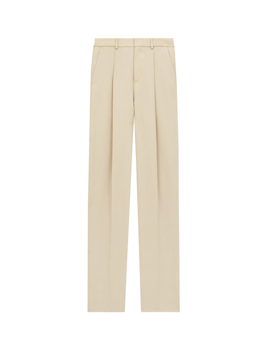 Wool Tuxedo Trouser With Silk Lining