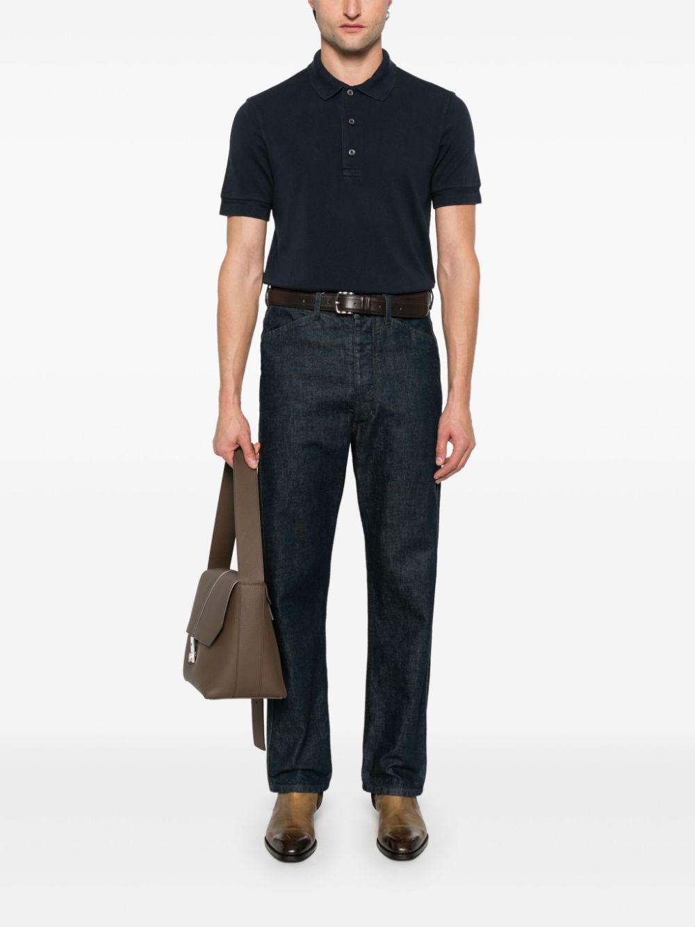 Tom Ford POLO - Blue | c1e7acb1ffbd1807fcbf42d018575f38c64b8a11