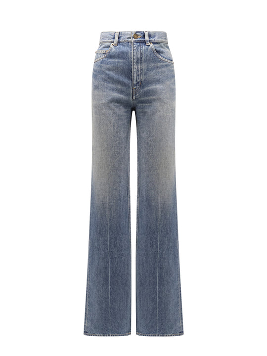 70'S Jeans With Flared Boot-Cut Leg