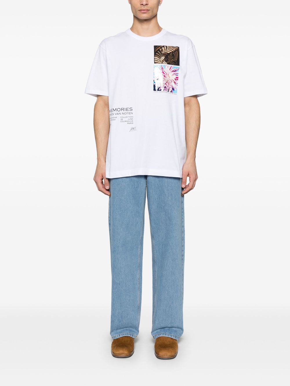 Dries Van Noten T-shirts - White | d7a332769dd957a0896947dec5761b83ccfa199a