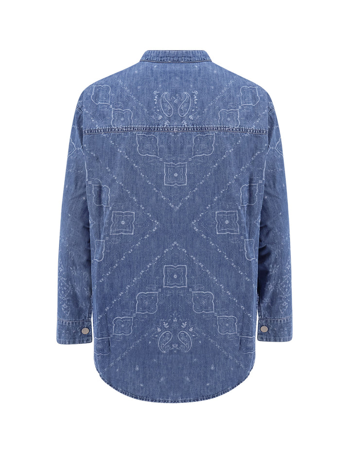 Pinko Shirts - Blue and green | 876894604dd40736cd236e2e587792778c8f490e