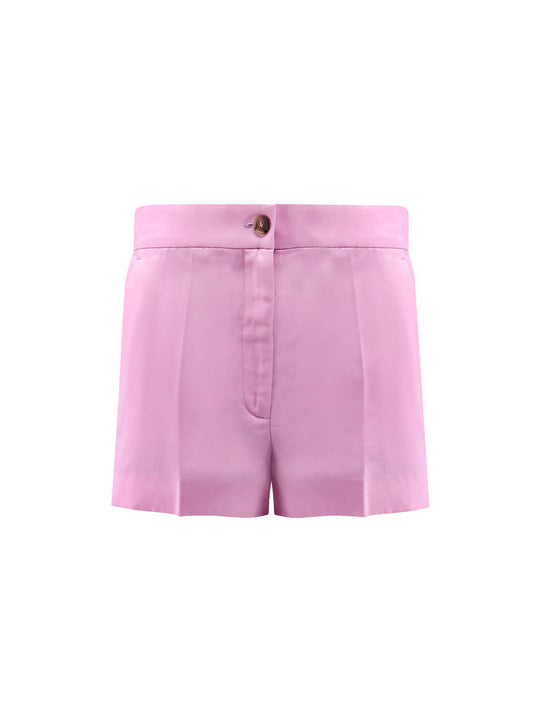 Scintille Delavã¨ Satin Shorts
