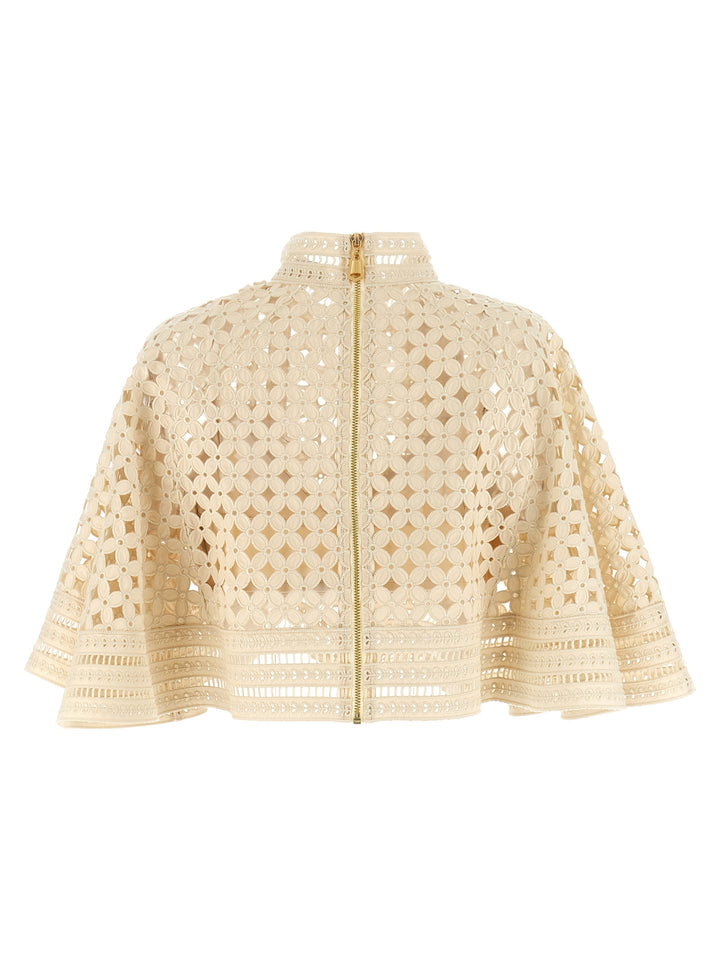 Zimmermann Indra Capes - Beige | 6dbfbf7c12fc883a6cc9f189c3bd39a1ed36e9f7