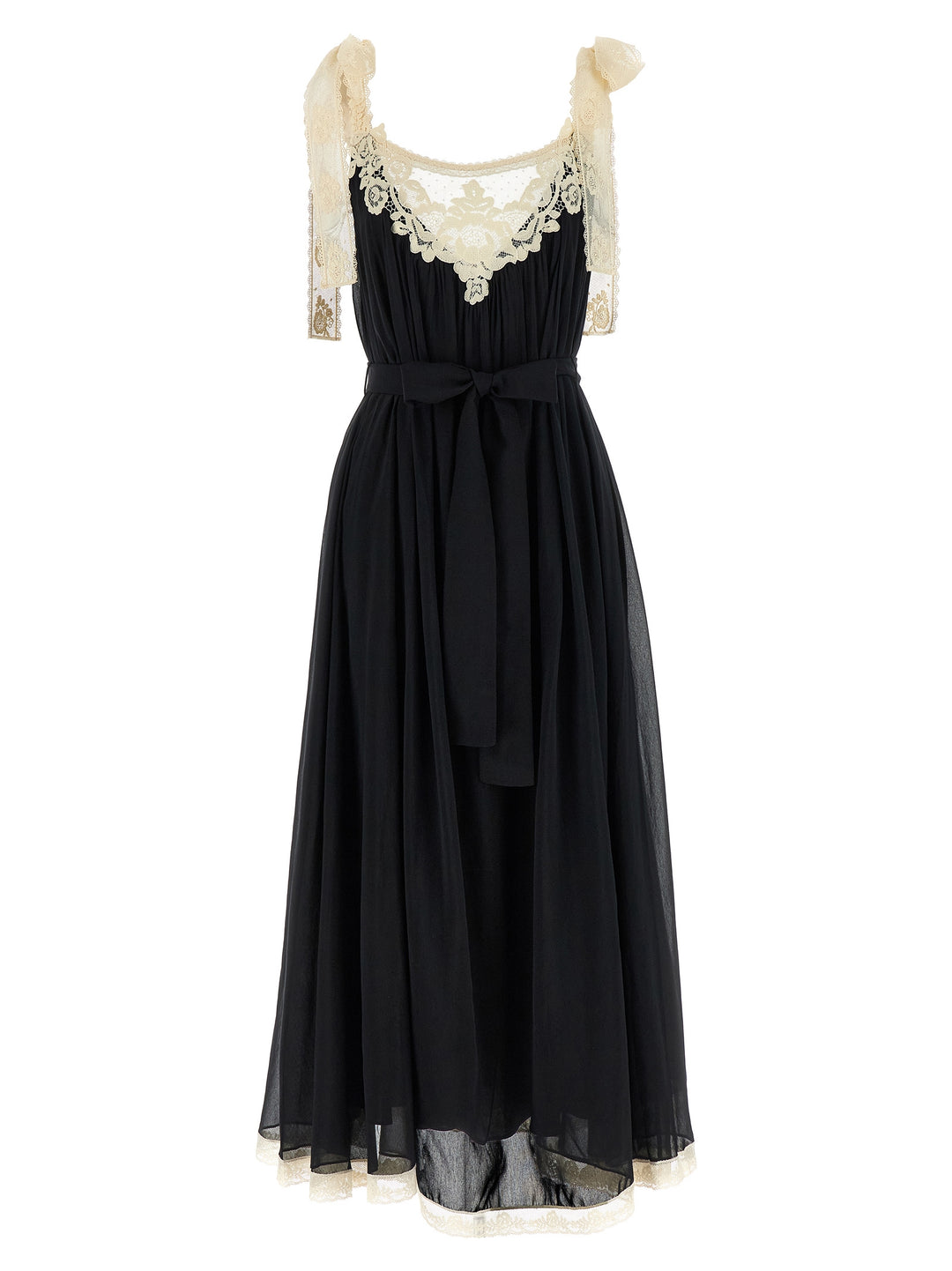 Zimmermann Roselight Dresses - White/Black | 946950181535c79700c2ab3c3bb40ed1ec99ed72