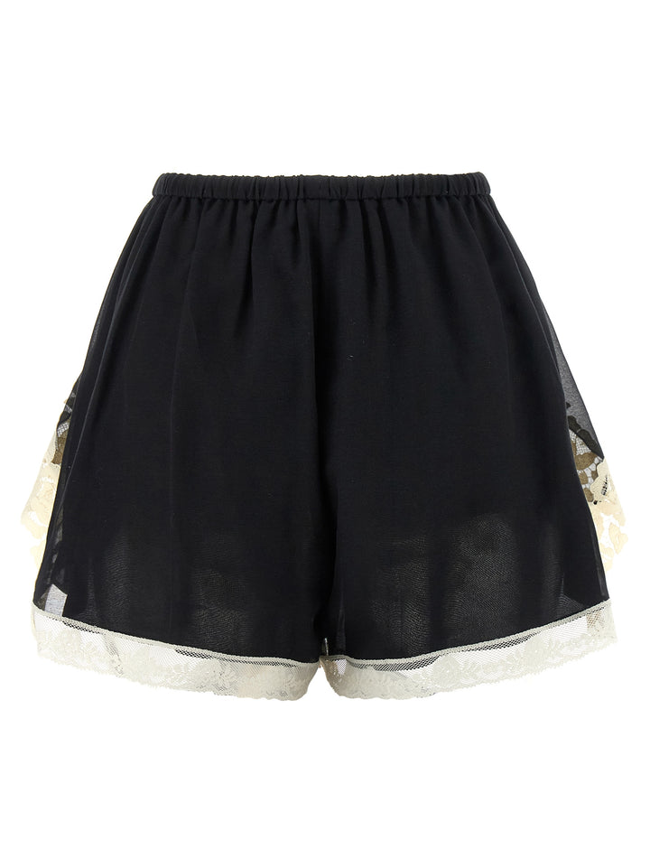 Zimmermann Roselight Bermuda and Short - White/Black | a411df0875a94ff47a80be1ad7e15fc263f5ffa7