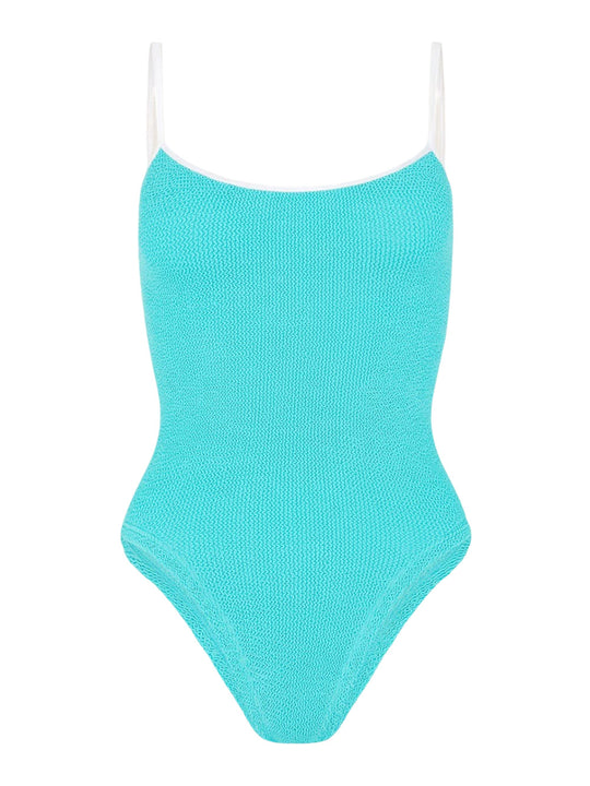 Pamela One-Piece Swimsuit With Ruffled Effect