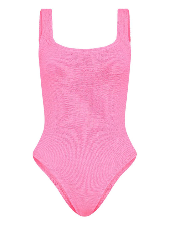 One-Piece Swimsuit With Ruffles