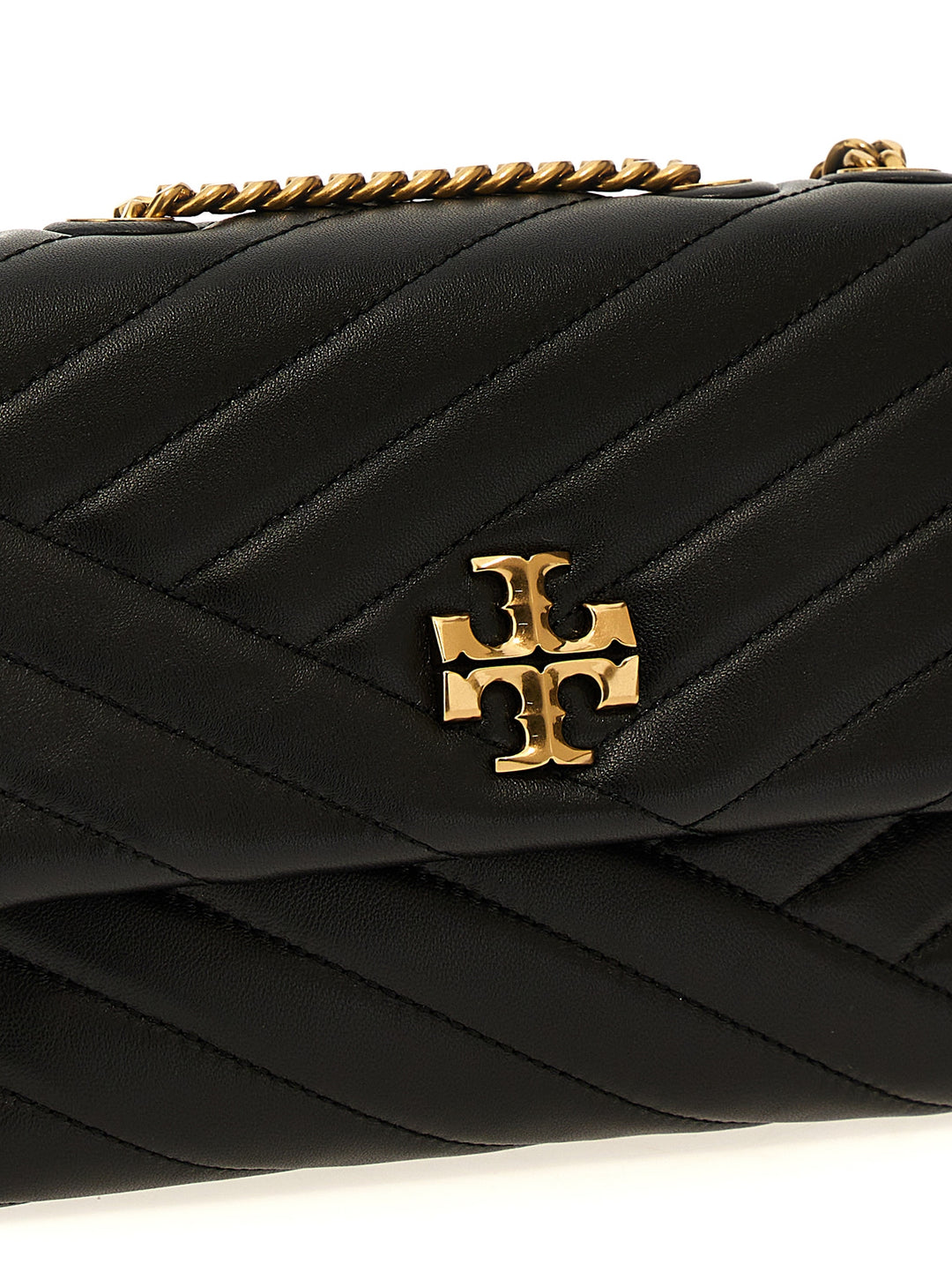 Tory Burch Kira Shoulder Bags - Black | 9ec9ff31cd7ca9f6334bcaa5df7e0318d8ef6ebf