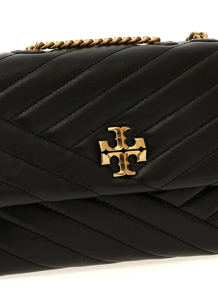 Tory Burch Kira Shoulder Bags - Black | 9ec9ff31cd7ca9f6334bcaa5df7e0318d8ef6ebf