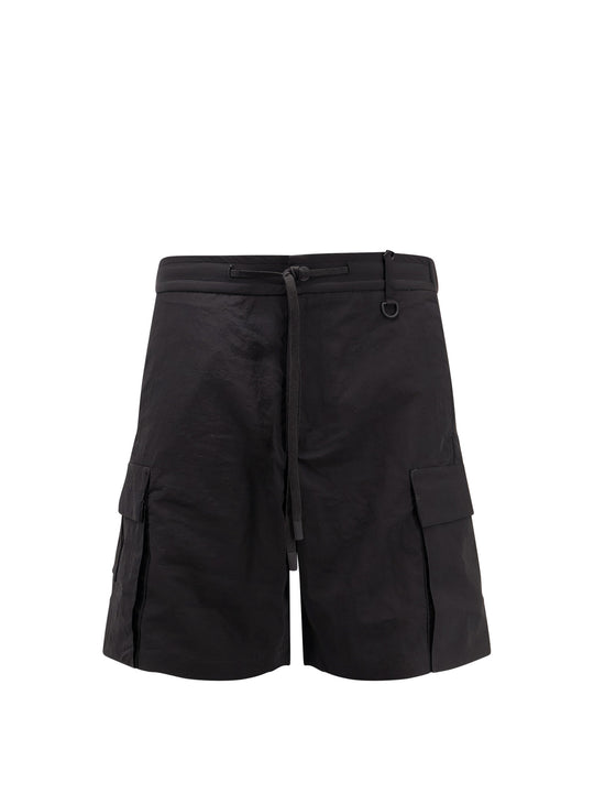 Laminar Cargo Nylon Bermuda Shorts