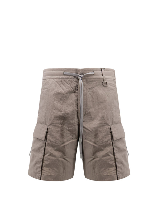 Laminar Cargo Nylon Bermuda Shorts